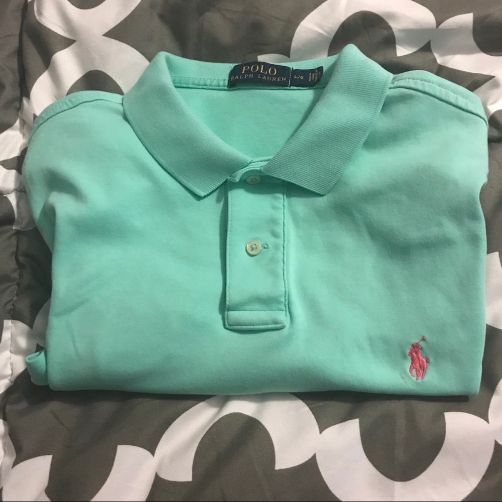 Men’s Polo Ralph Lauren aqua color